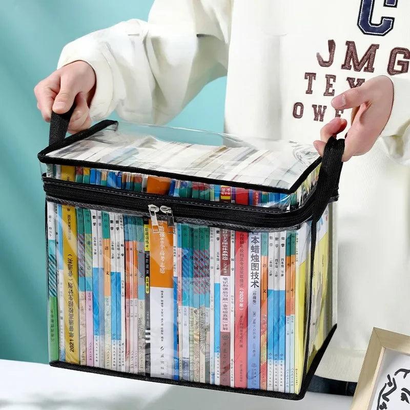 Boîte de rangement pliable pour livres – Organisation pratique pour enfants et adultes