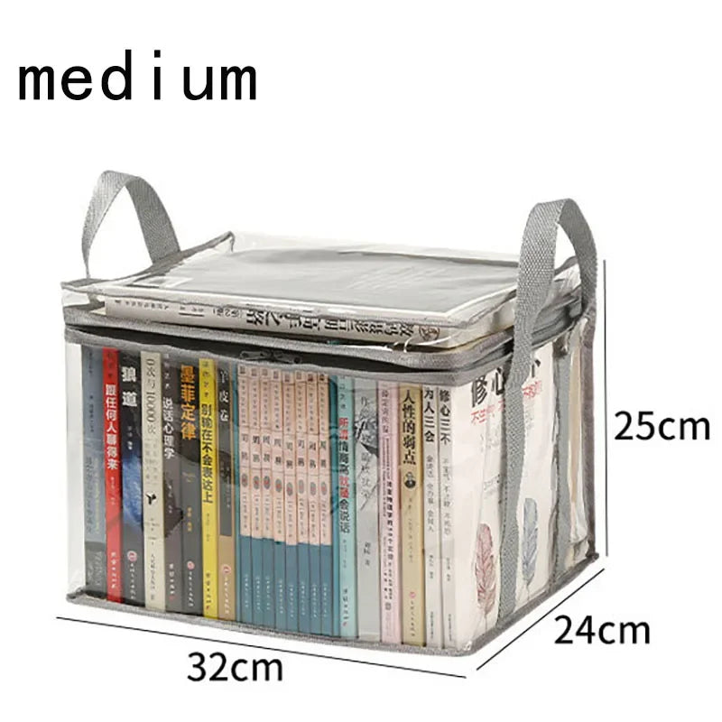 Boîte de rangement pliable pour livres – Organisation pratique pour enfants et adultes